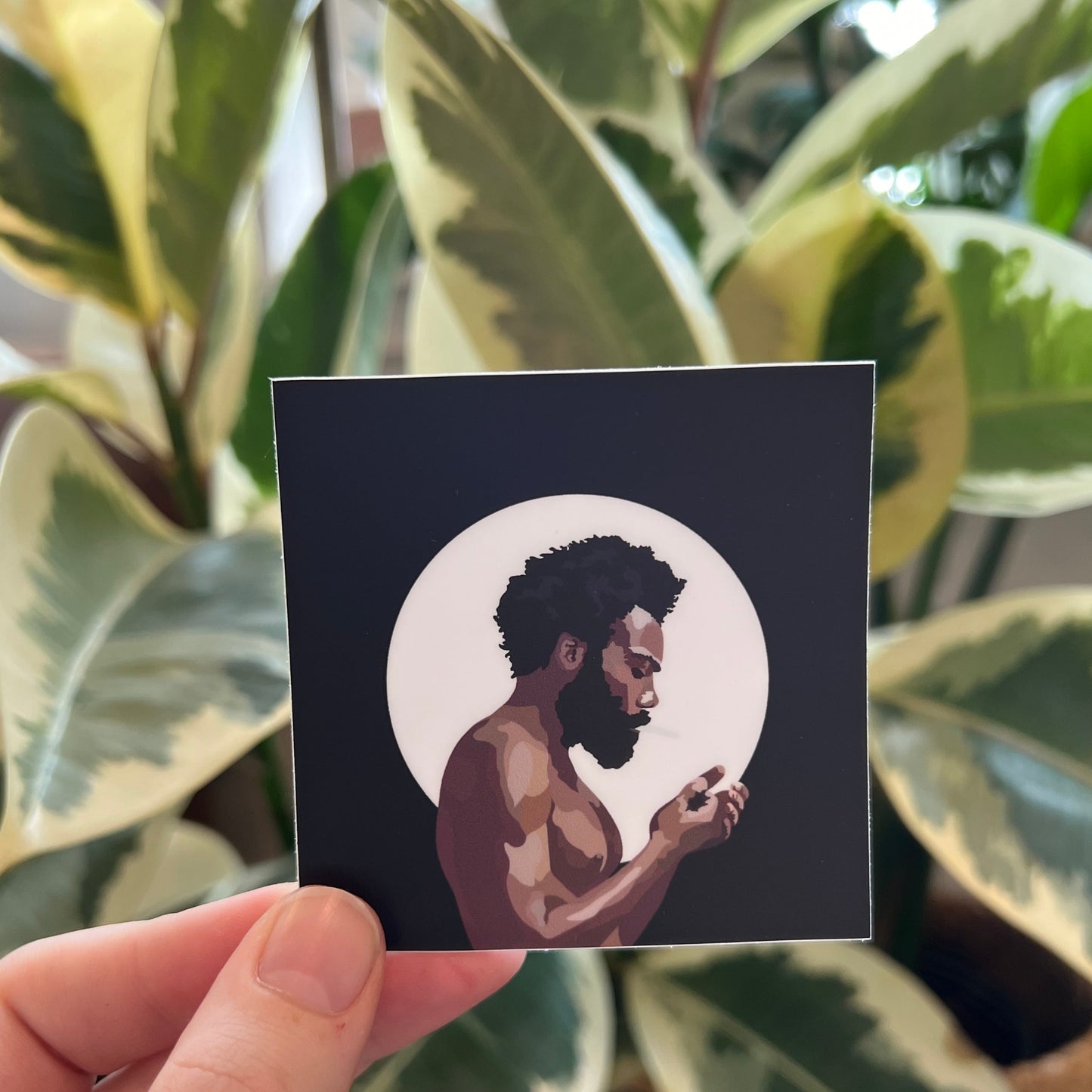 Gambino Sticker (Square)